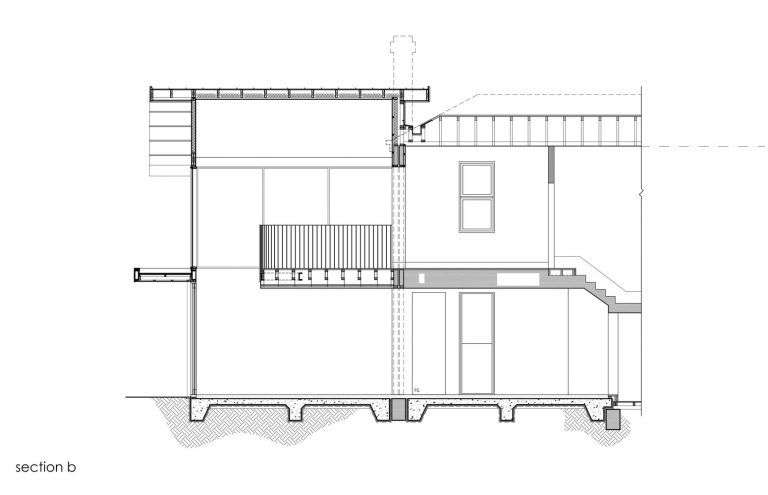 Plan house minimal 2section