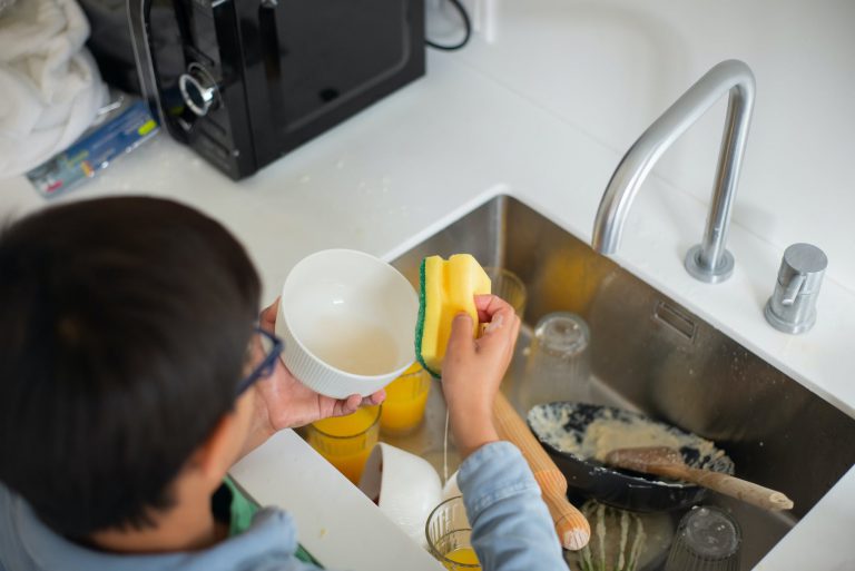 อ่างล้างจานปนเปื้อนด้วยเชื้อโรคที่สะสม