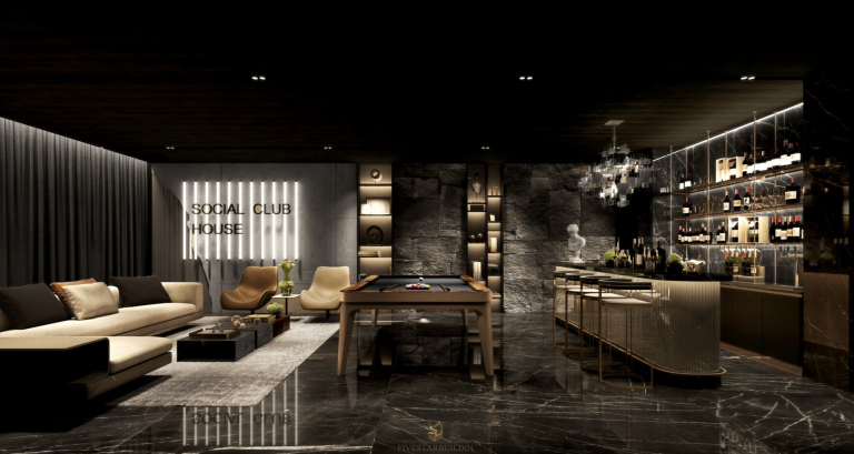 Club House luxury modern villa design