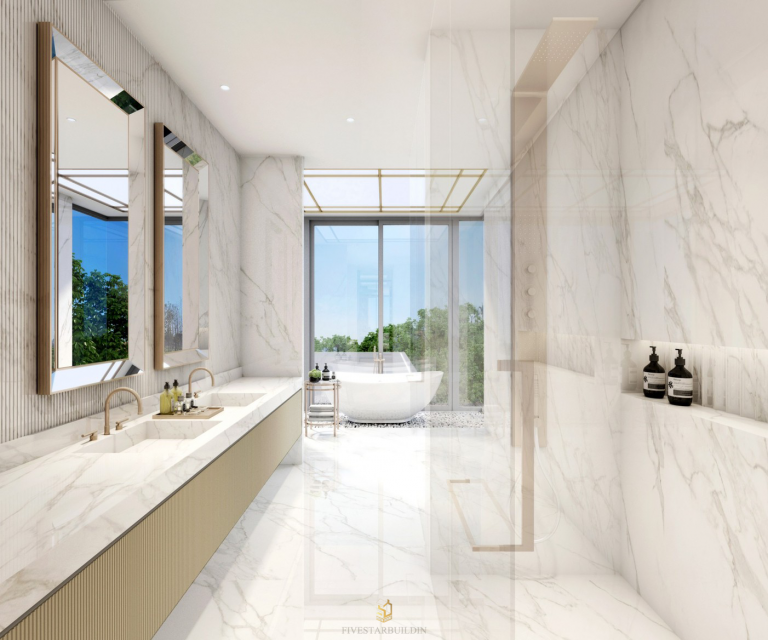 Bed Room luxury modern villa design